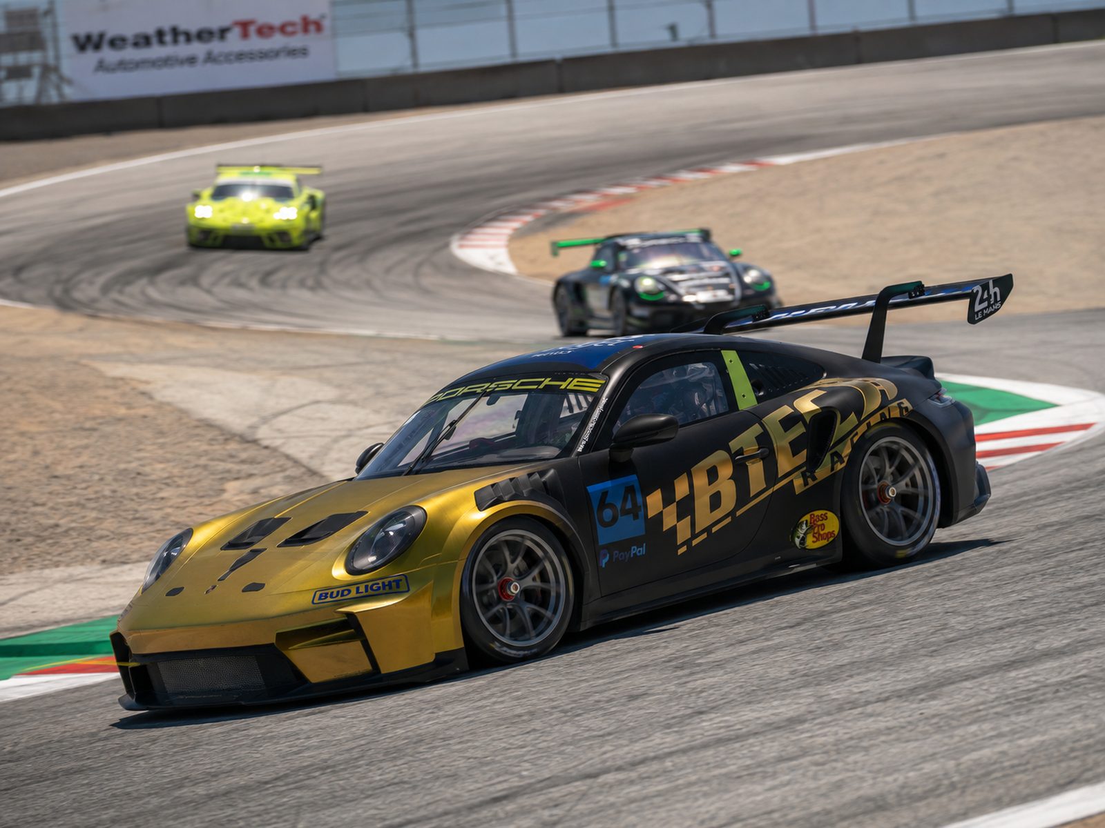 BTEC Racing Porsche 911 at Laguna Seca