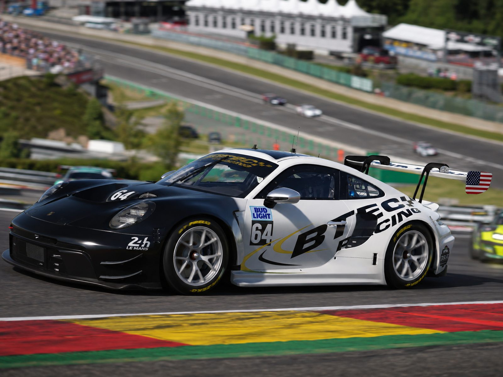 BTEC Racing Porsche 911 at Spa