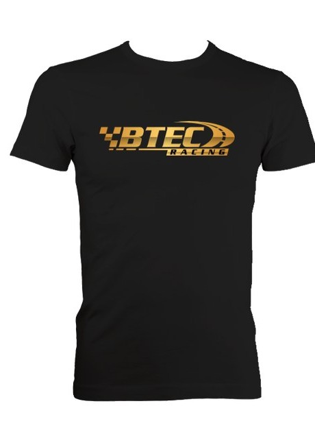 BTEC Racing T-Shirt V2, front with wordmark